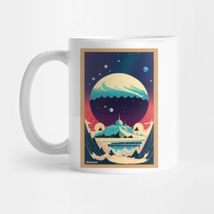 Uranus, Space poster Mug